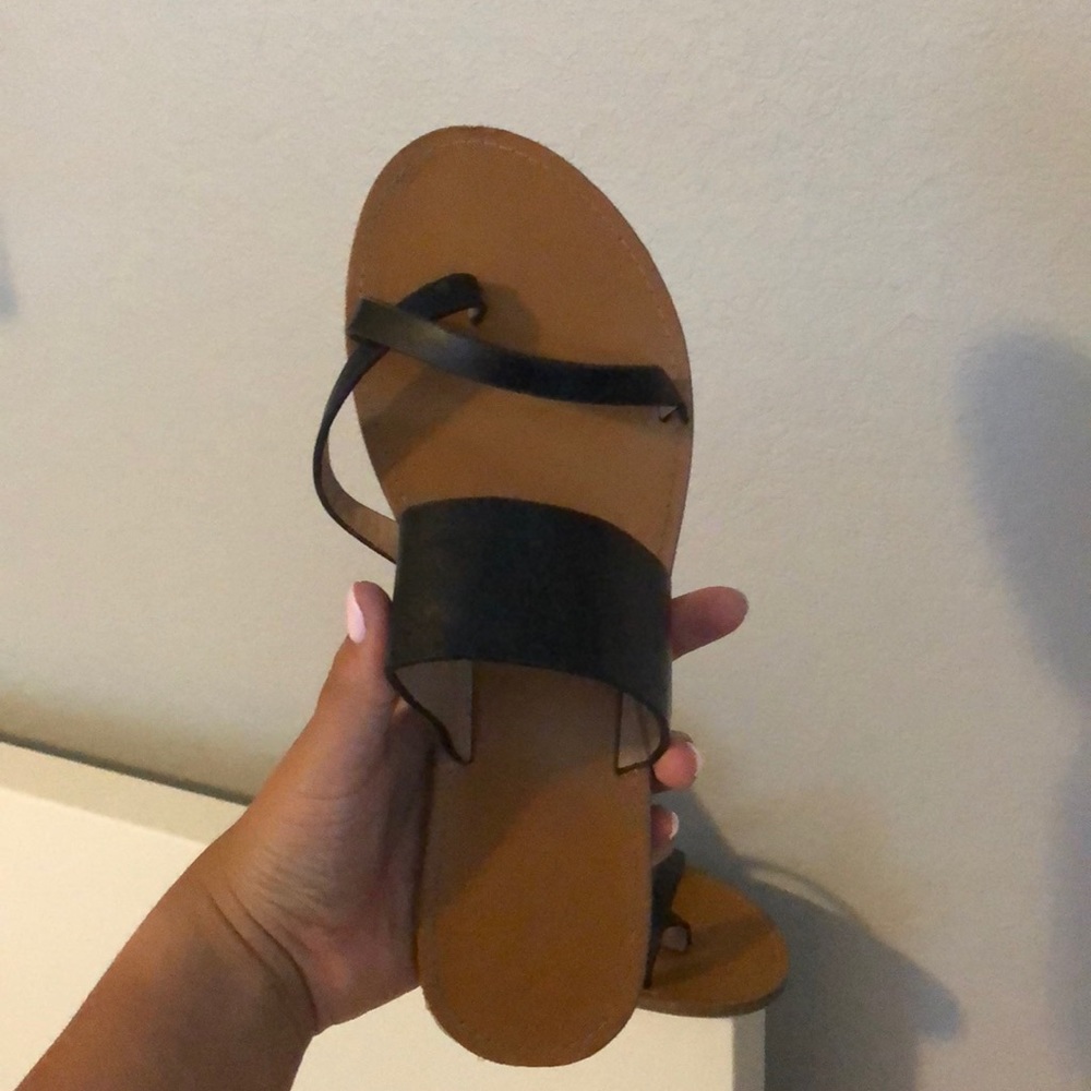 Black sandals